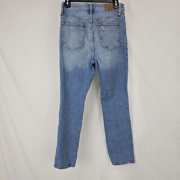 Madewell Jeans Women's Size 27 The Perfect Vintage Jean High Rise Stretch Blue - Picture 6 of 8